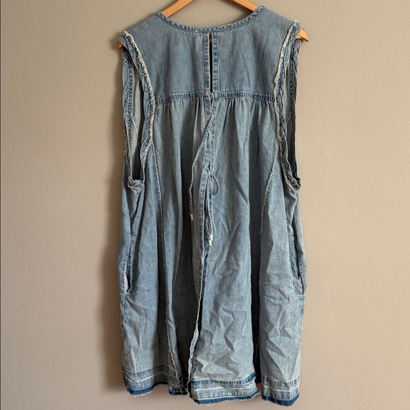 We The Free Blue Denim Dress - Picture 4 of 13